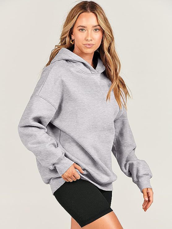 Damen Oversize Kapuzenpullover Sovae