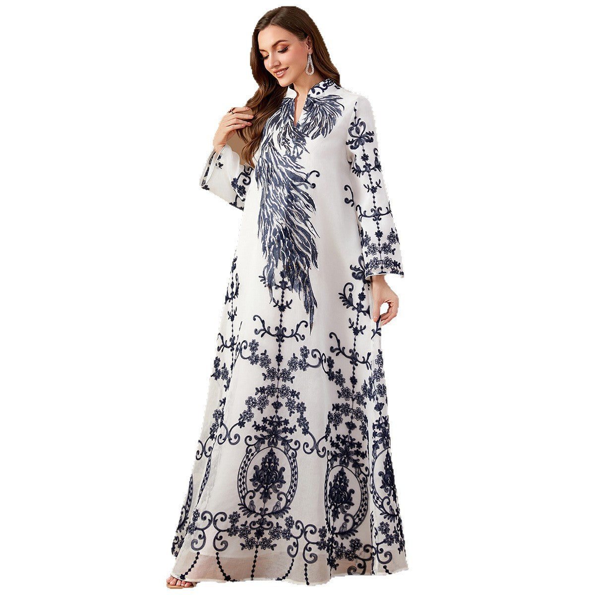 Damen Elegantes Maxikleid Sovae