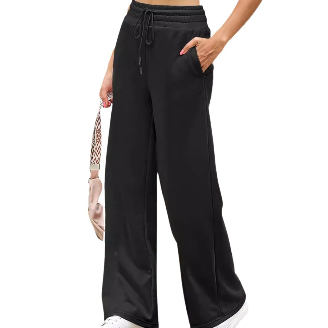 Damen weite Sporthose mit elastischem Bund Sovae