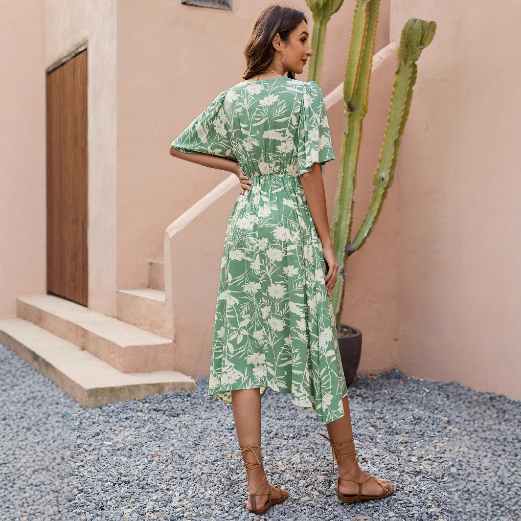 Damen Maxikleid Sovae