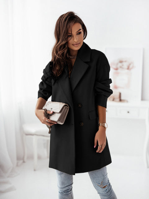 Damen Elegante Übergangsjacke Sovae