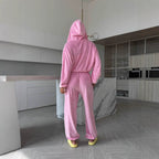 Damen Lounge-Set mit modischem Reißverschluss Sovae