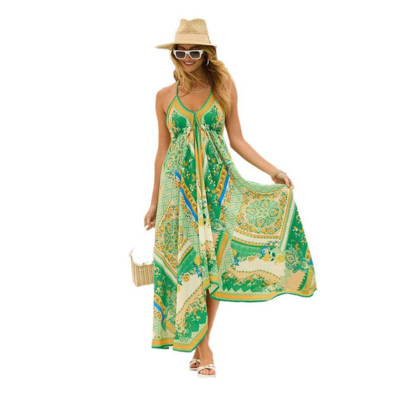 Damen Maxikleid Sovae