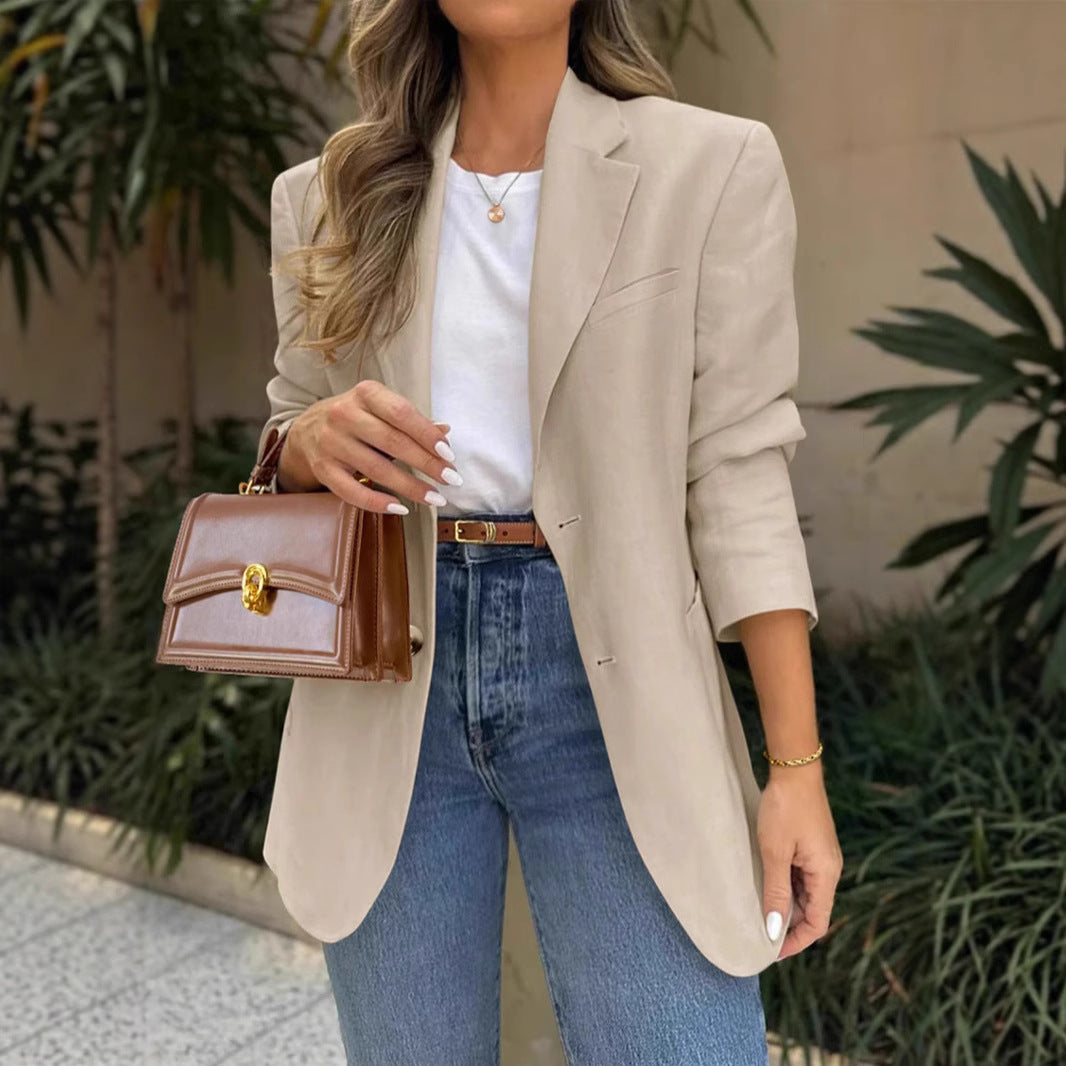 Damen Eleganter oversized Blazer Sovae