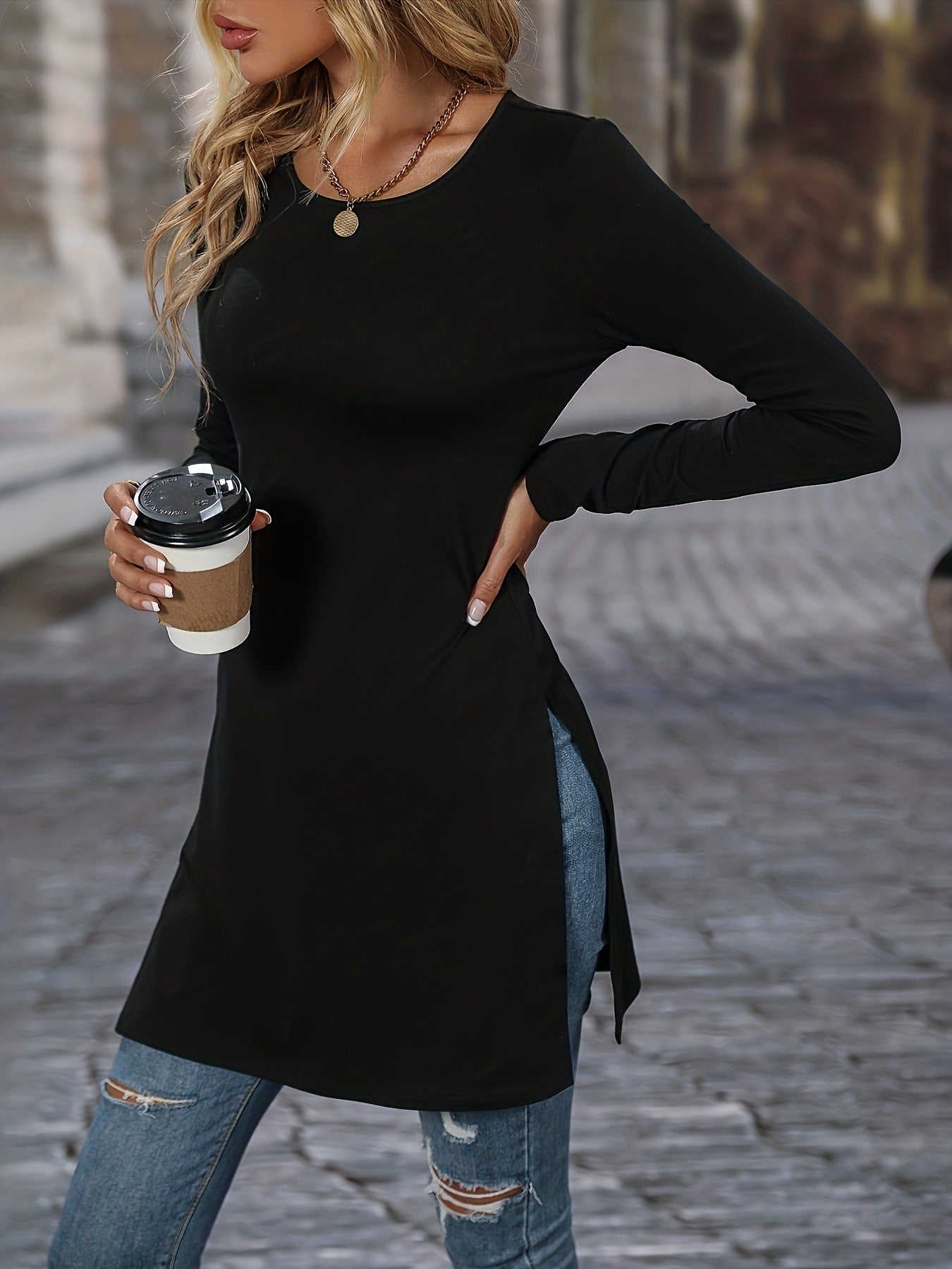 Damen Langarmshirt Sovae