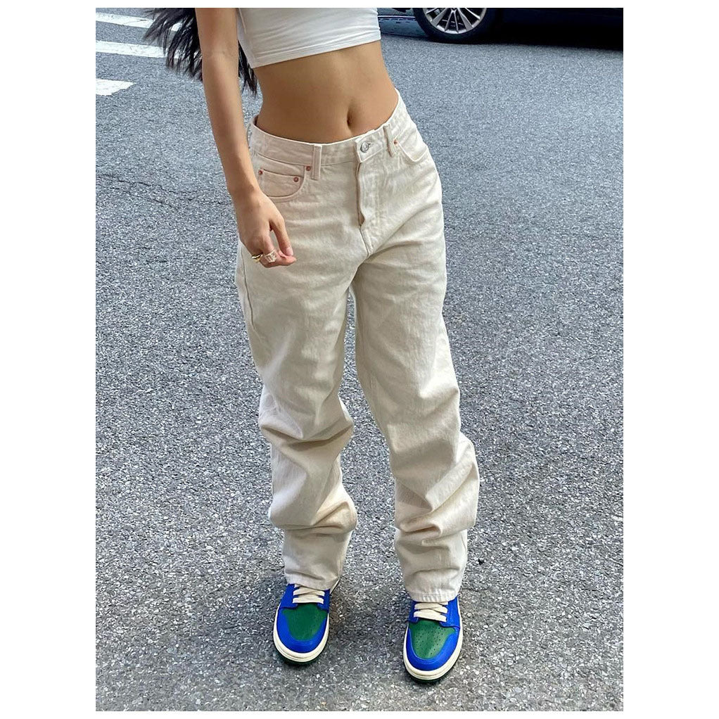 Damen Locker geschnittene Stoffhose Sovae