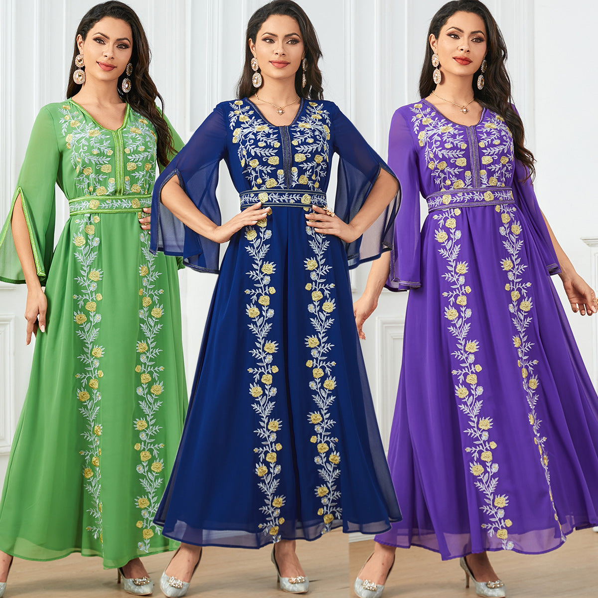 Damen Maxi-Kleid Sovae