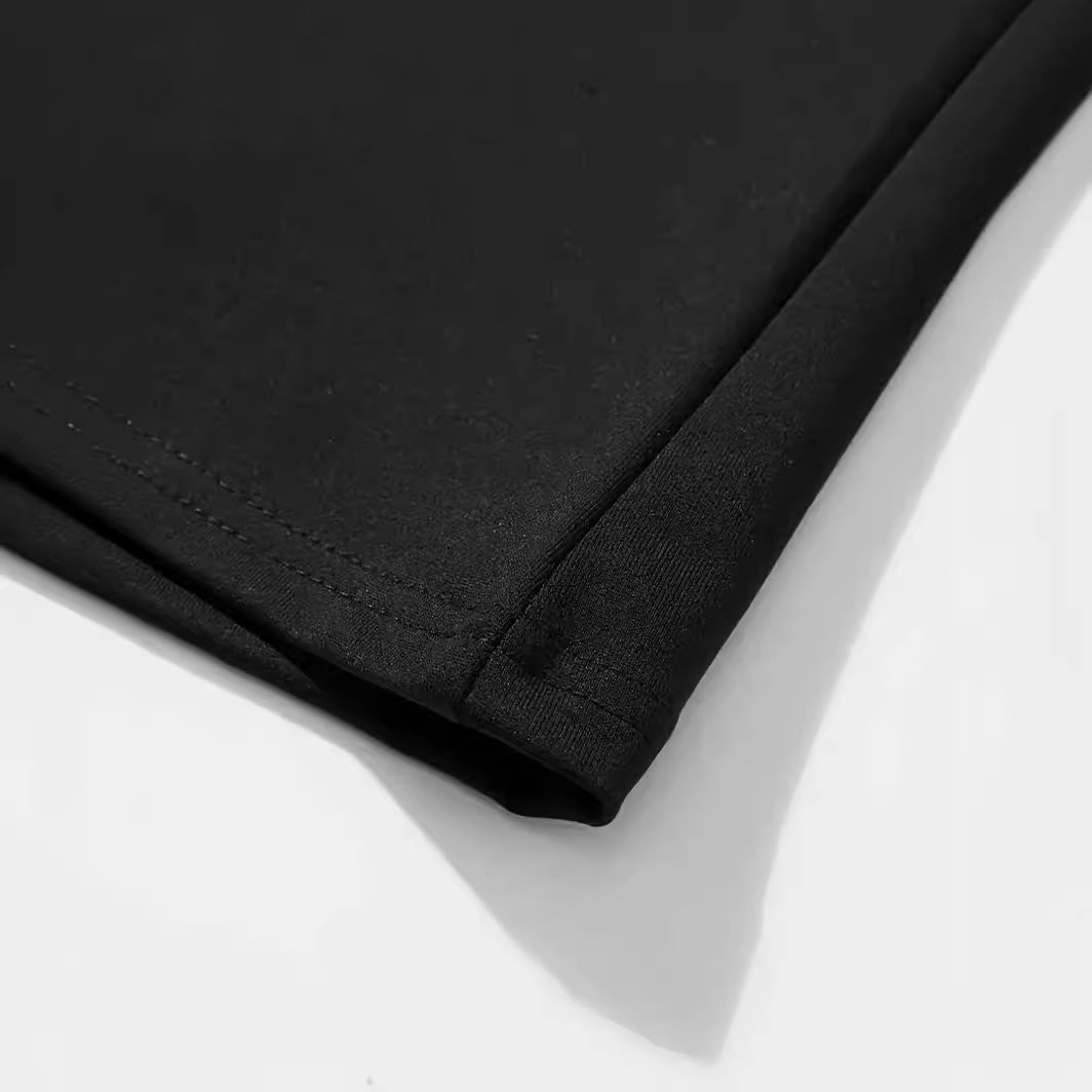 Damen lässiges Maxikleid mit durchscheinenden Ärmelabschlüssen Sovae