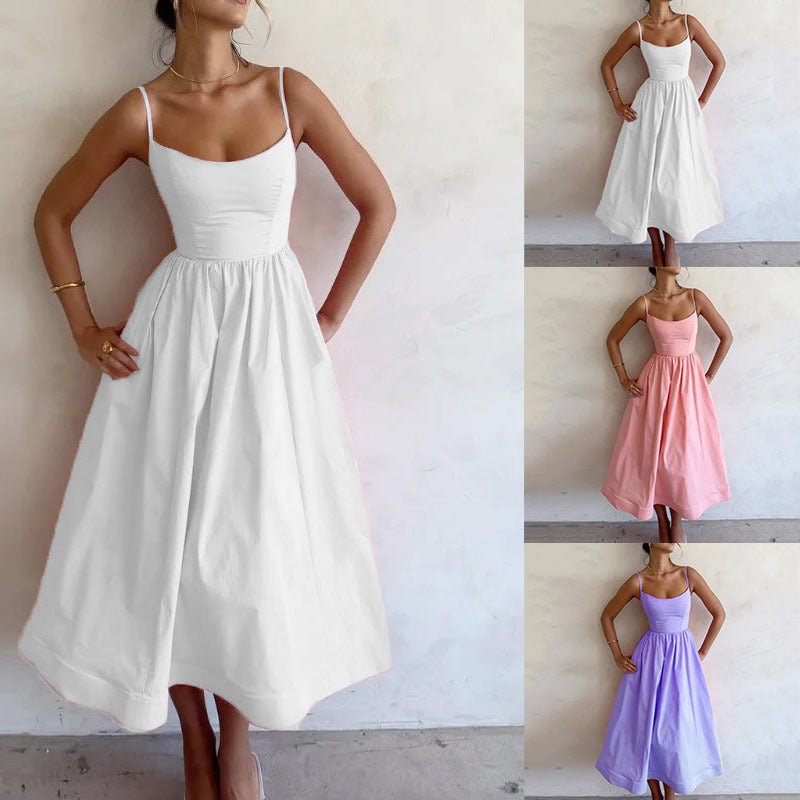 Damen Maxikleid Sovae