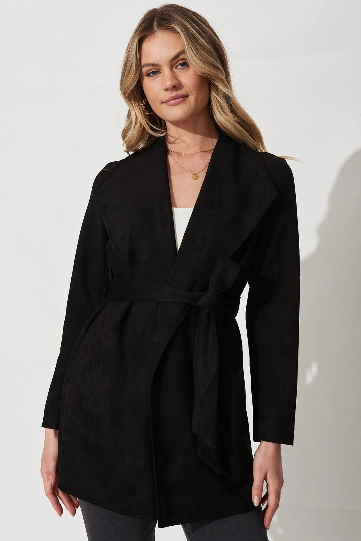 Damen elegante und bequeme Überwurfjacke Sovae
