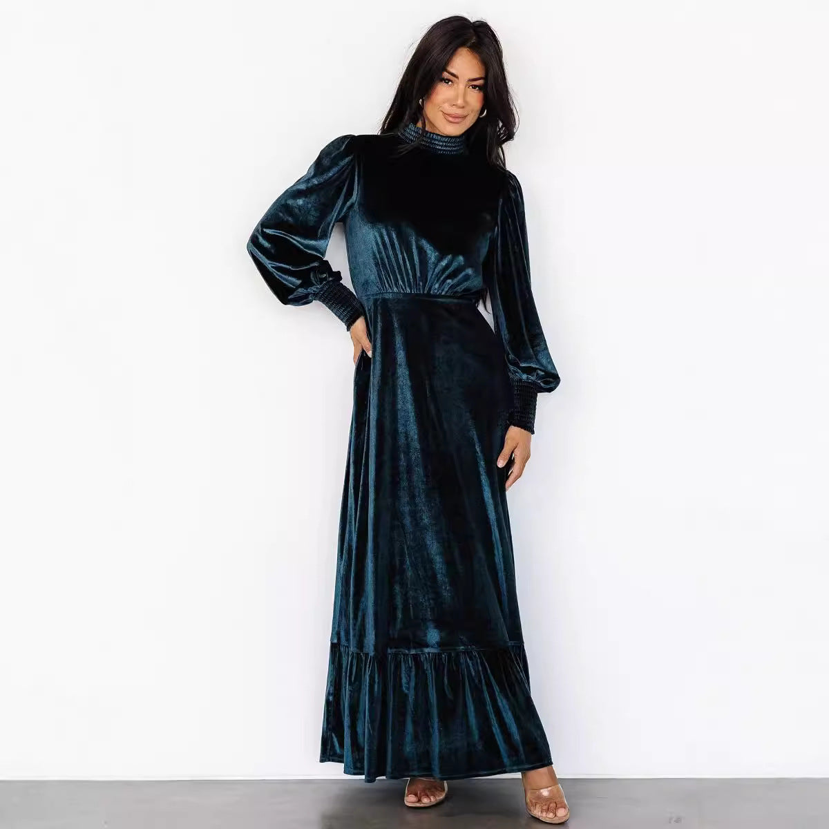 Damen Maxikleid Sovae
