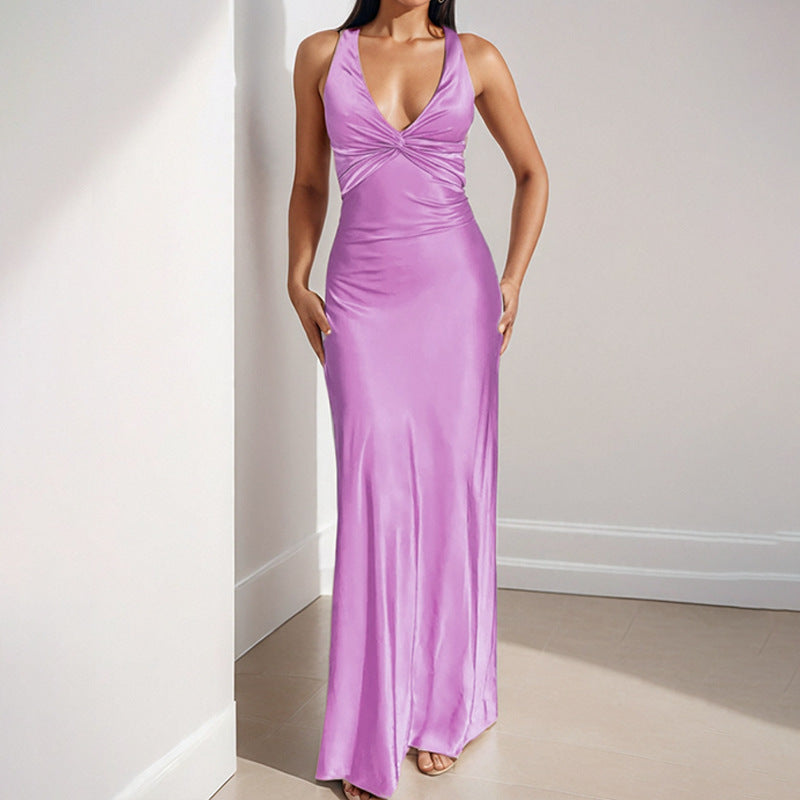 Damen Maxikleid Sovae