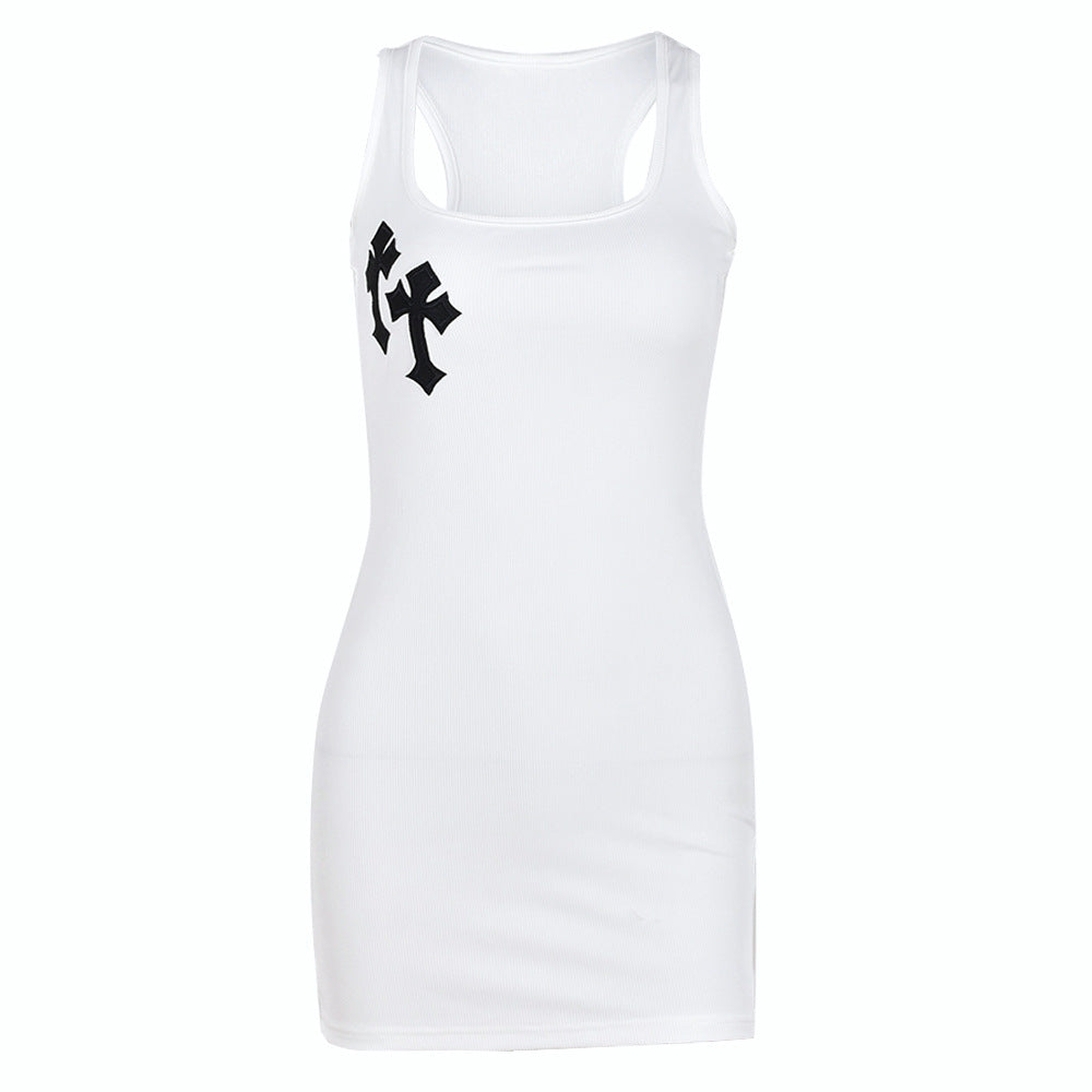 Damen Sportliches Langarmkleid Sovae