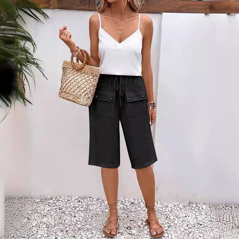Damen lässige Sommer Shorts Sovae