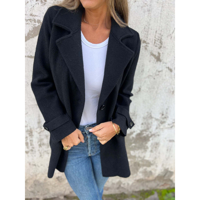 Damen elegante und bequeme Blazerjacke Sovae