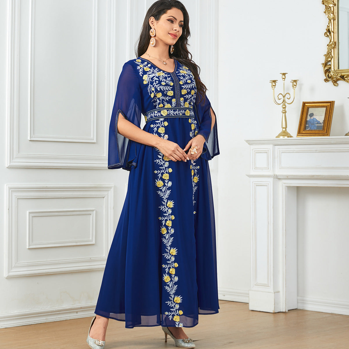 Damen Maxi-Kleid Sovae