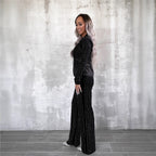 Damen Glamouröses Anzugset Sovae