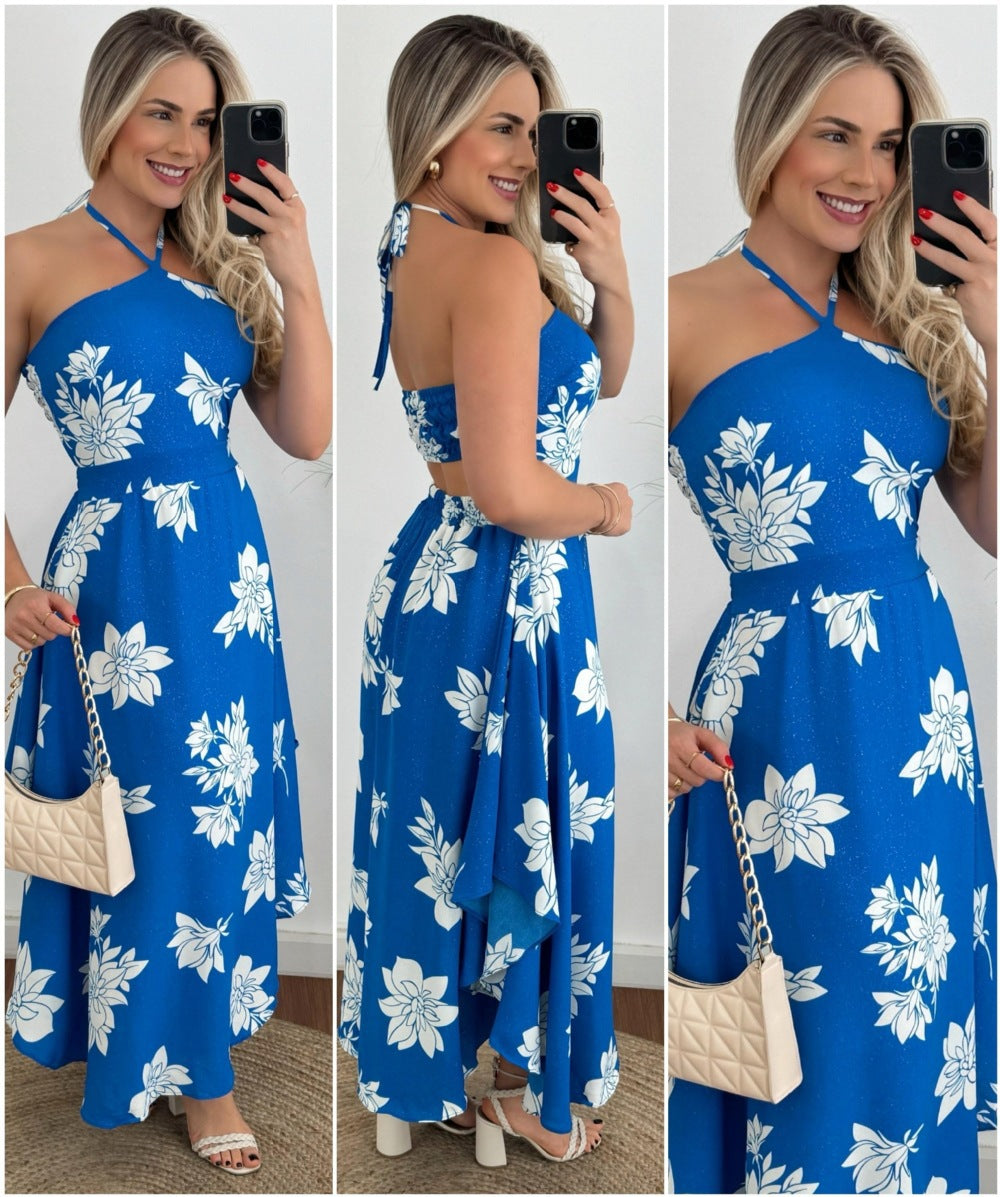 Damen Maxikleid Sovae