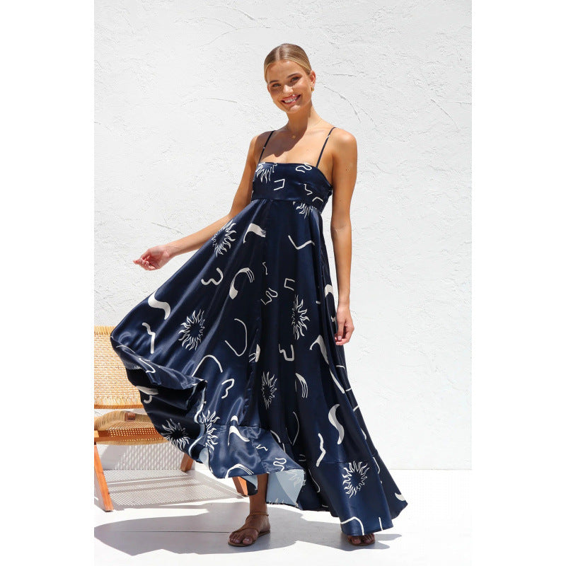 Damen Maxikleid Sovae