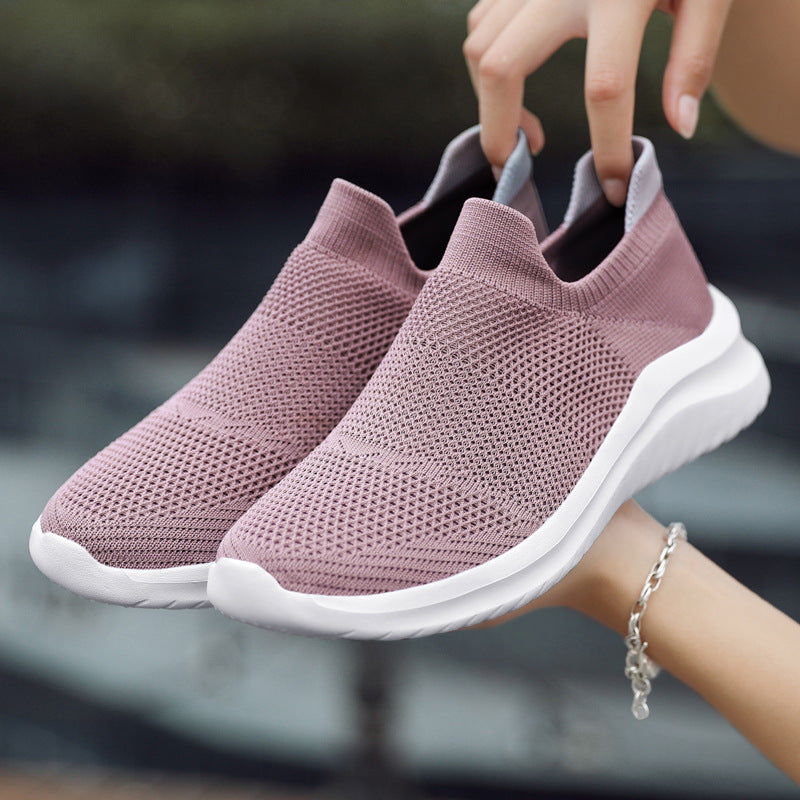 Damen Atmungsaktive Slip-On Sportsneakers Sovae