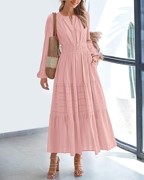 Damen Maxikleid Sovae