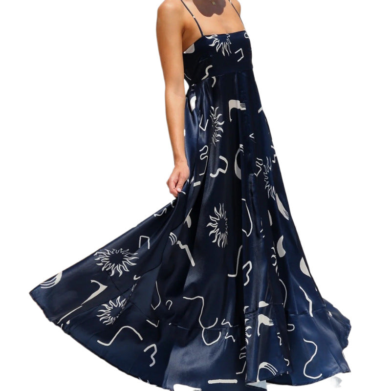 Damen Maxikleid Sovae