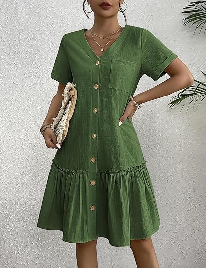 Damen Sommerkleid Sovae
