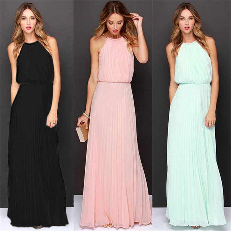 Damen Maxikleid Sovae