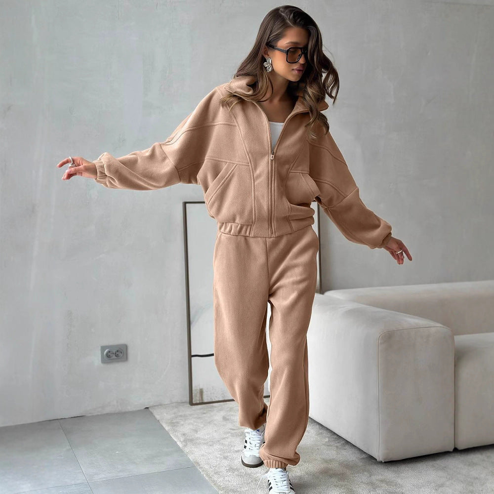 Damen bequemer und modischer Jumpsuit mit tiefem V-Ausschnitt Sovae