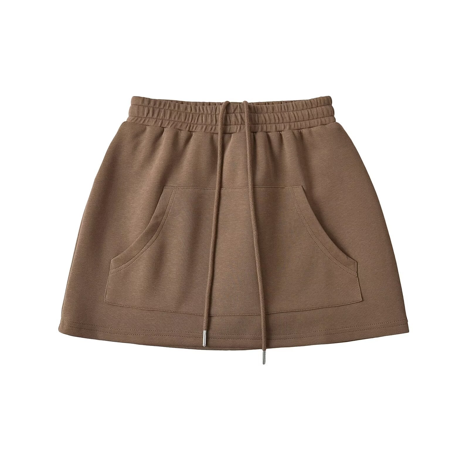 Damen Sweatrock mit elastischem Bund und praktischen Seitentaschen Sovae