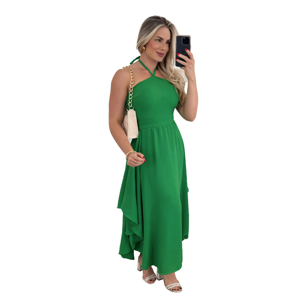 Damen Maxikleid Sovae
