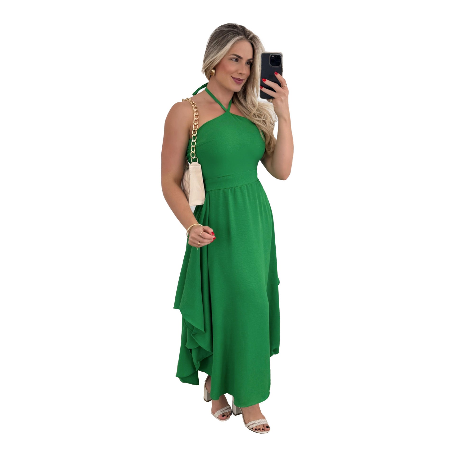 Damen Maxikleid Sovae