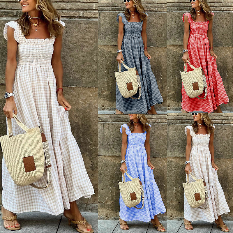 Damen Maxikleid Sovae
