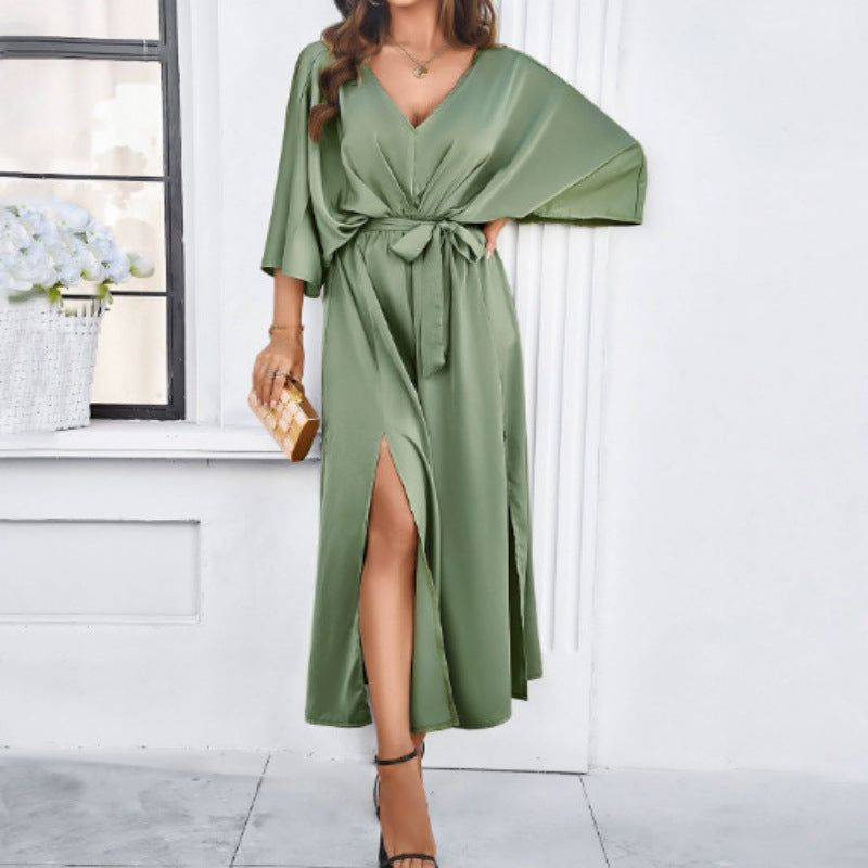 Damen Maxikleid Sovae