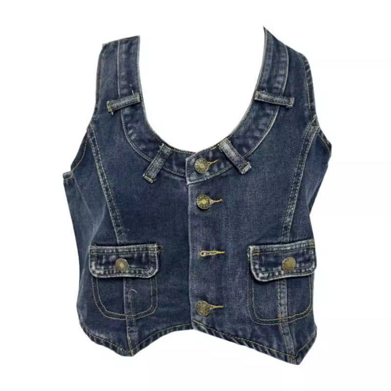 Damen Jeanswesten Sovae