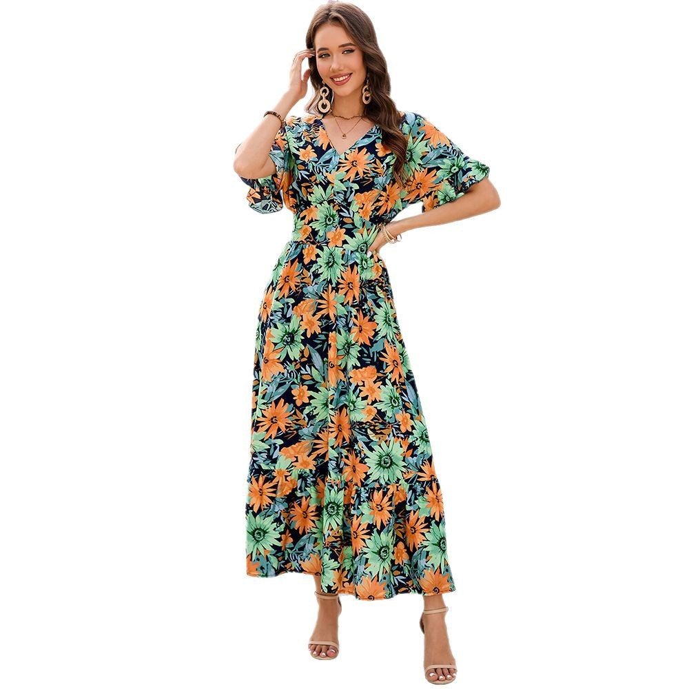 Damen Maxi-Kleid Sovae