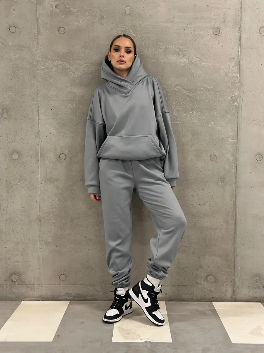 Damen Hoodies und Jogginghose Set Sovae