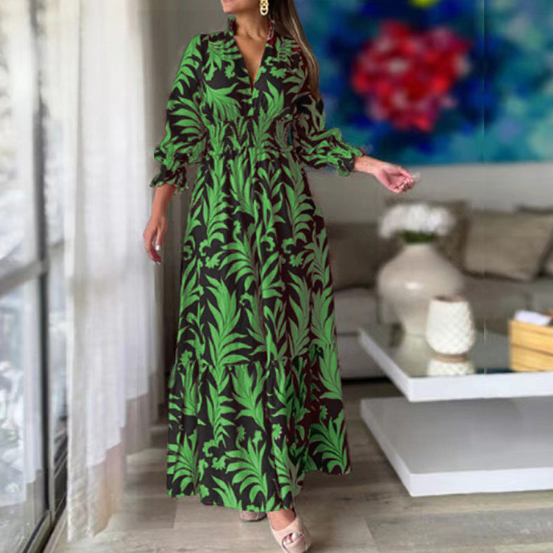 Damen Maxikleid Sovae