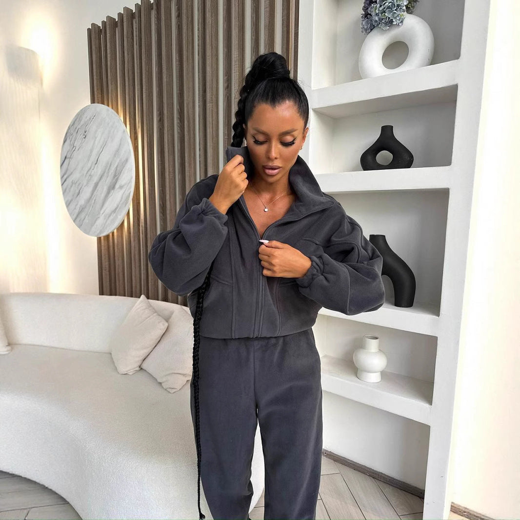 Damen bequemer und modischer Jumpsuit mit tiefem V-Ausschnitt Sovae