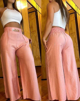 Damen weit geschnittene Sommerhose Sovae