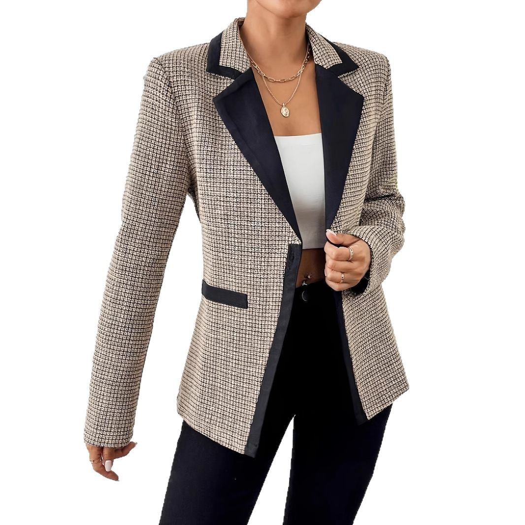 Damen klassischer Blazer mit Oversized-Schnitt Sovae