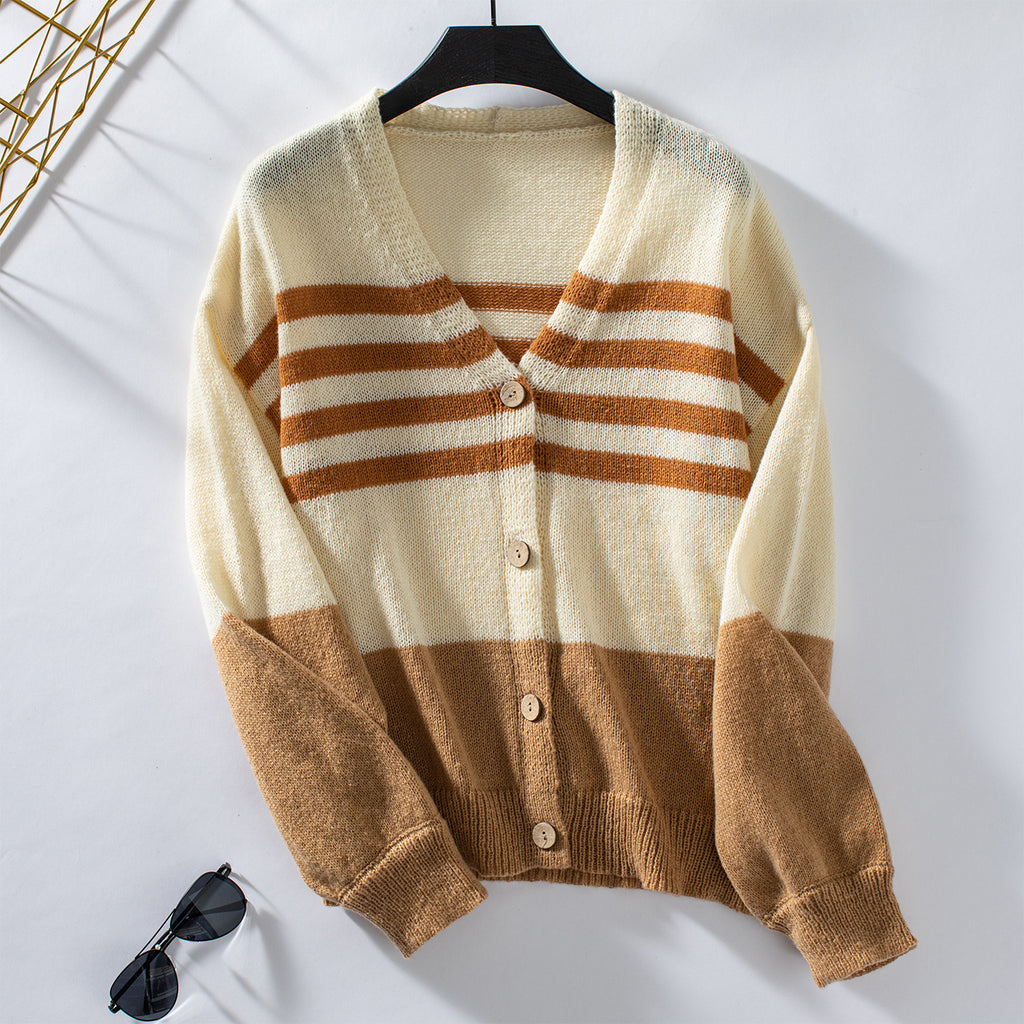 Damen Layering Strickjacke Sovae