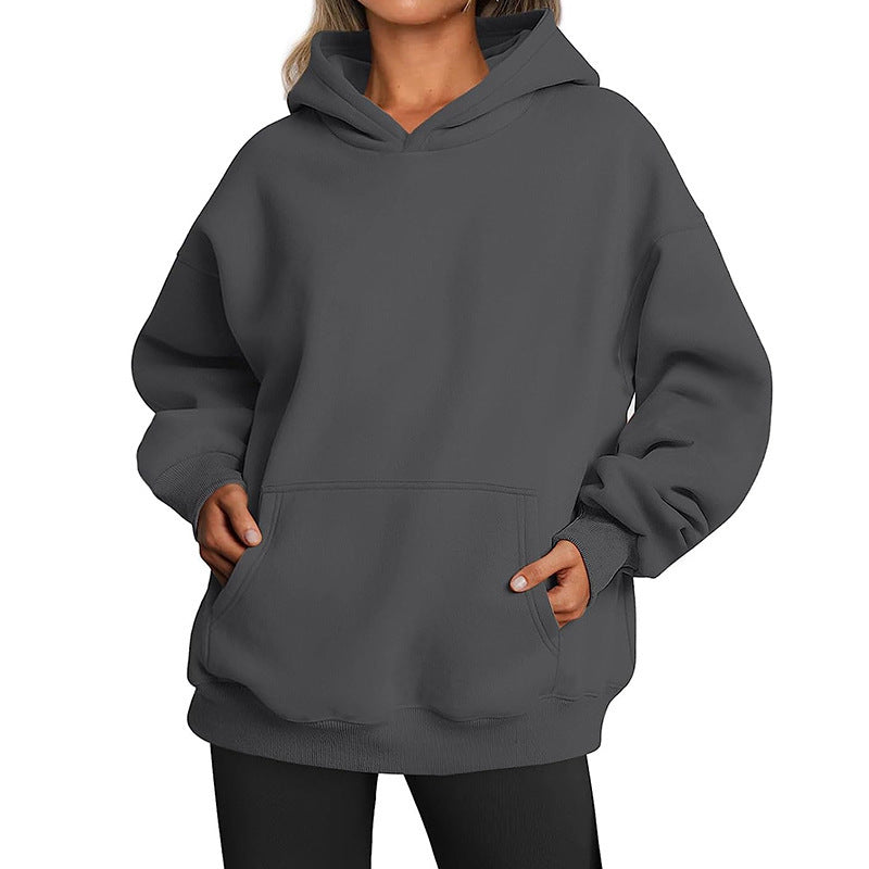 Damen oversized Kapuzenpullover Sovae