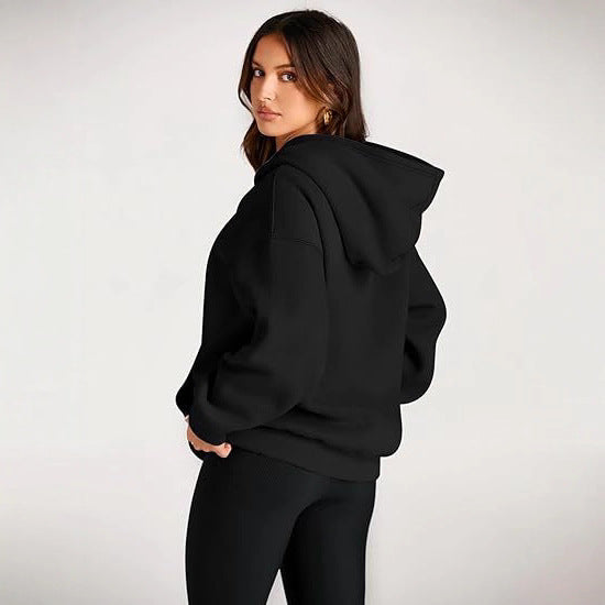 Damen kuscheliger Oversized Hoodie Sovae