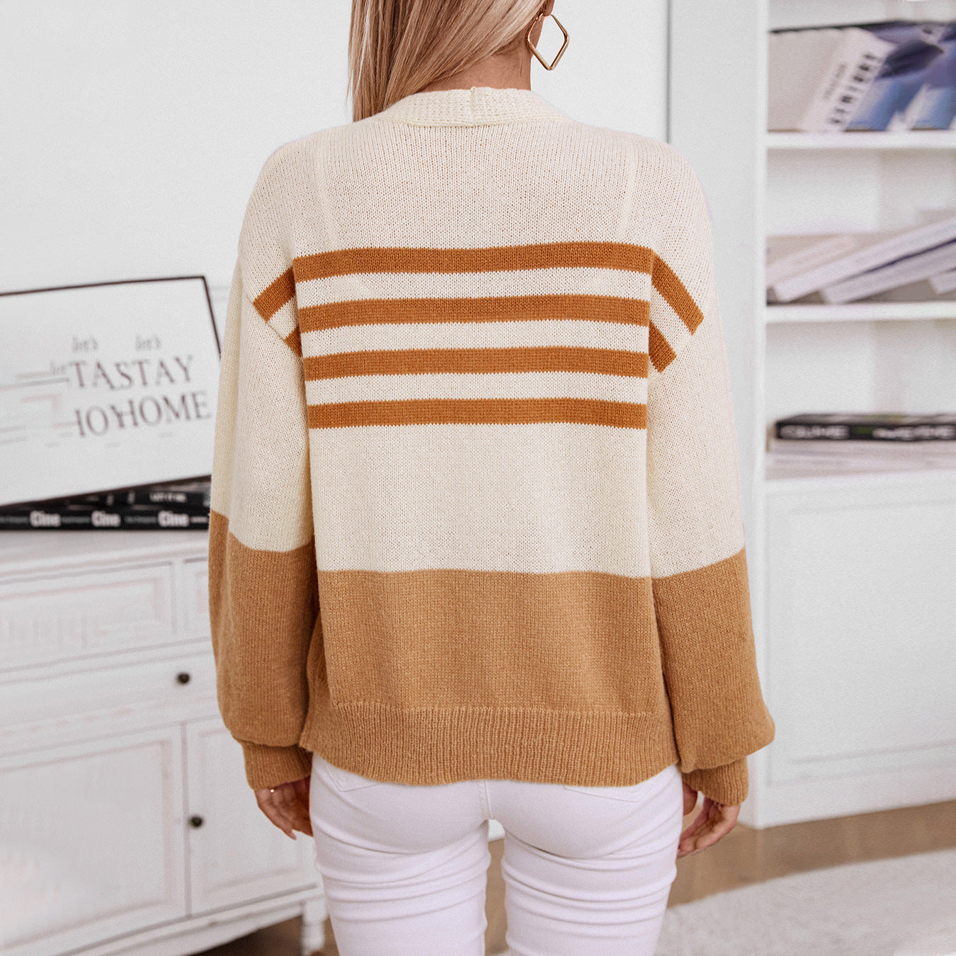 Damen Layering Strickjacke Sovae