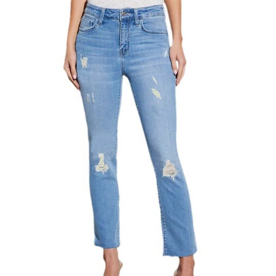 Damen Ripped Jeans Sovae