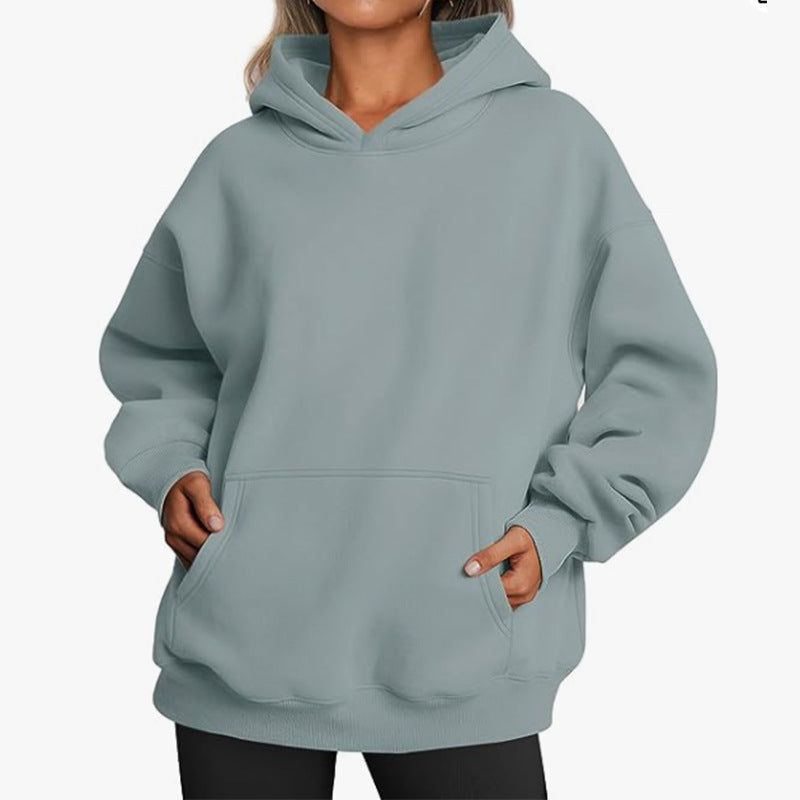 Damen oversized Kapuzenpullover Sovae