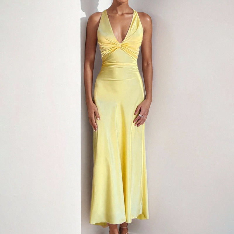 Damen Maxikleid Sovae