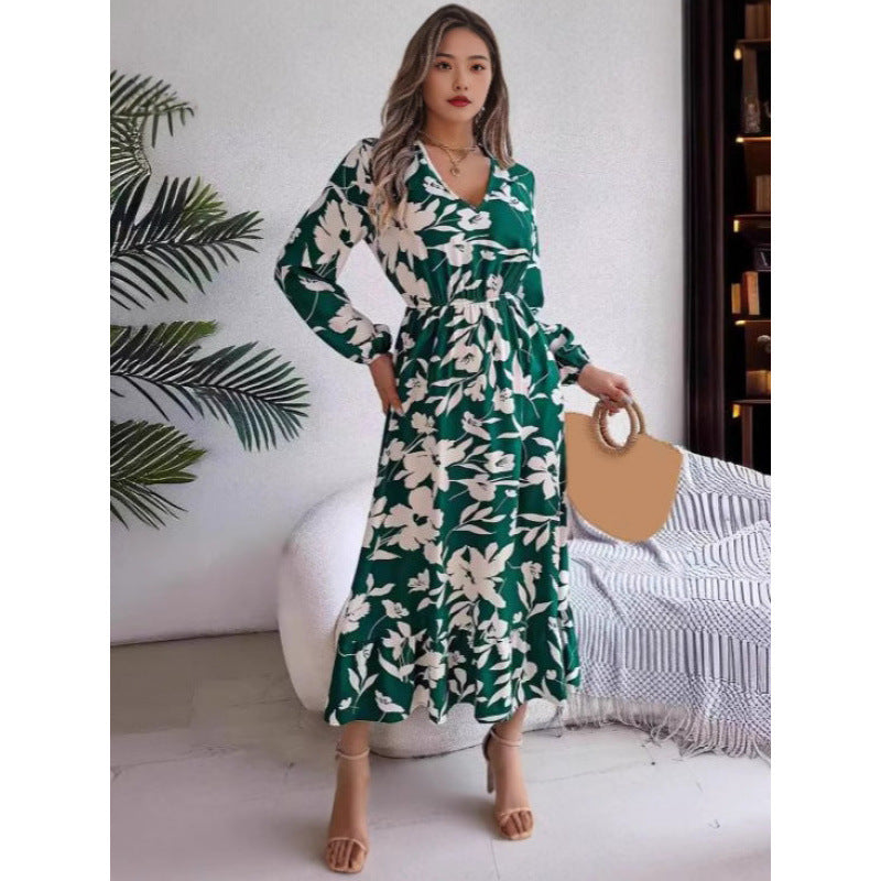 Damen Maxikleid Sovae