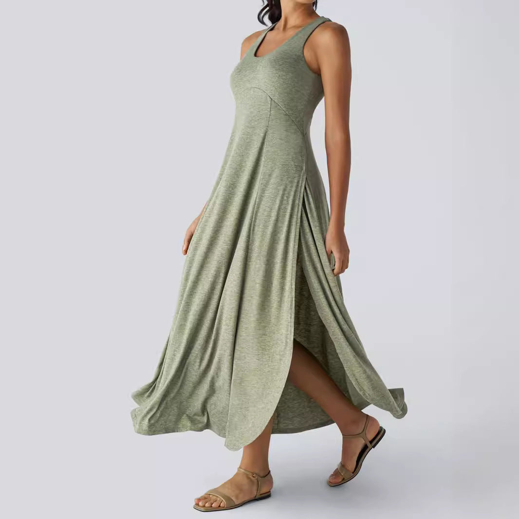 Damen Maxikleid im A-Linien-Schnitt Sovae